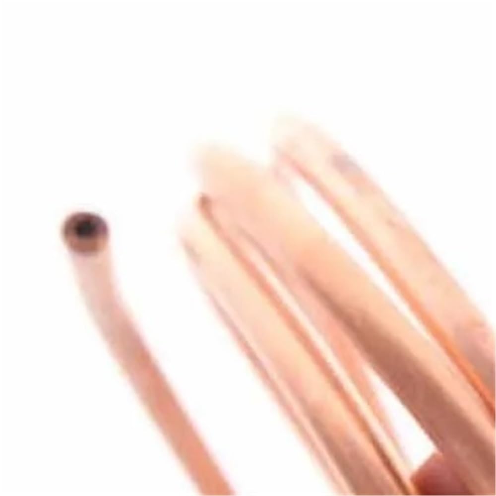 Kupferschläuche für Kühlung, Kupferrohrspule, Kühlkapillarrohre für Kupferrohr T2, verschiedene Größen (3 Meter x 5 mm x 1 mm)