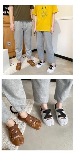 Tabi Shoes Split Toe Sandals with Slingback Straps Slip On Breathable Soft Slides Cute Y2K Kawaii Fashion Trendy Pumps Good Looking Gifts Beach Cruise Swimming Pool Spring Summer Fall Outdoors4