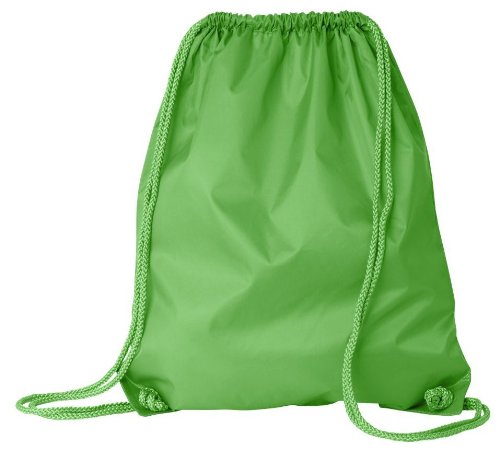 Large Drawstring Backpack OS LIME GREEN2