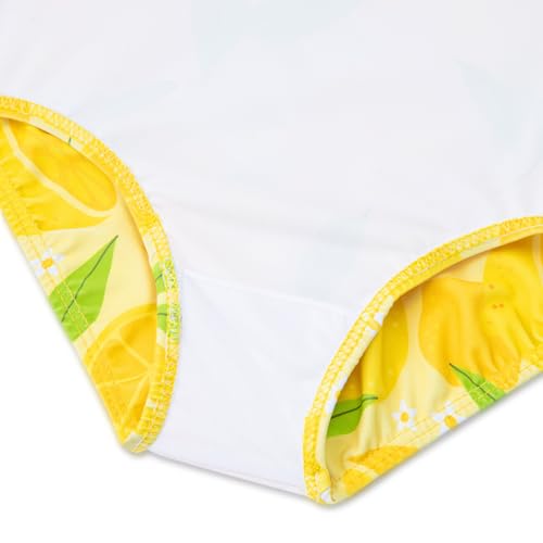 Image of Girls One Piece Swimsuits Cute Ruffles Swimming Bathing Suit with Adjustable Straps Beach Pool Kids Swimwear 3T-12