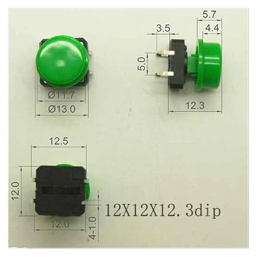 Botón micro clave de 4 pines para solucionar problemas de botones rotos en PCB 4
