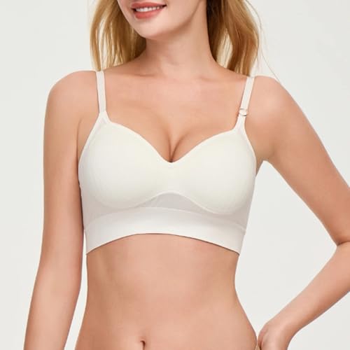 Soutien-gorge sans fil rembourré doux et ajustable - 2