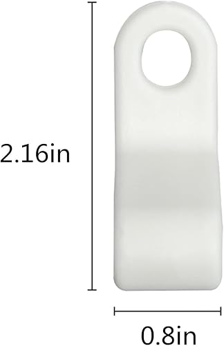 Miniatura 3 de Ganchos de conexión para colgar ropa, ganchos de plástico en cascada, ganchos extensores de conexión, ganchos de ahorro de espacio, ganchos de ropa