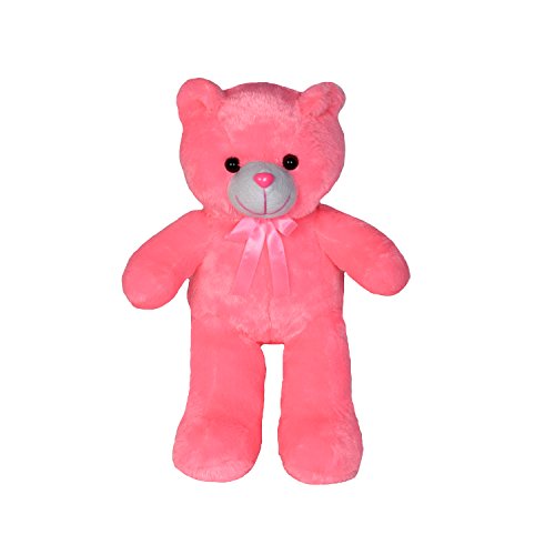 Image of Ultra 10 inch Small Teddy Bear Fully Stuffed Soft Premium Plush for Kids in Pink | Snuggling and Playtime | Animal Toy | Birthday Gift | Anniversary | Christmas | Diwali | Home Decor