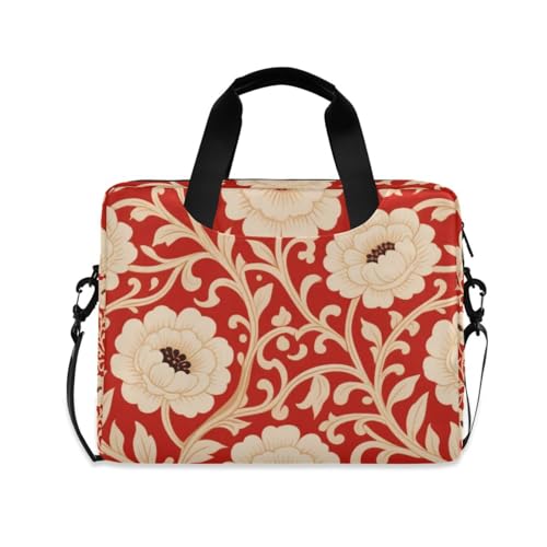 Laptop Bag Briefcase Portable Crossbody with Handle 15.6"