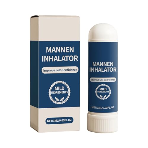 Inhalateur Nasal Complexe Pour Hommes, 1ml Stick Inhalateur Nasal Naturel, InhalateurNasal Portable Formule Naturelle, Doux Et Non Irritant, Redonne Énergie Et Vitalité Aux Hommes