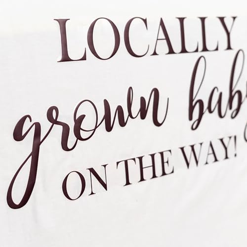 Vinilo Decorativo «Locally Grown Baby On The Way» 31x21 pulgadas miniatura 7