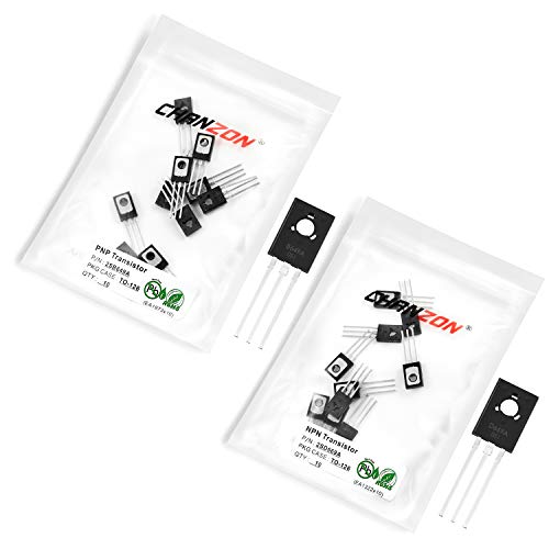 20Pcs 2Sb649A 2Sd669A (10Pcs 2Sb649A + 10Pcs 2Sd669A) To-126 Bipolar Junction Transistor Assortment - Bjt Pnp + Npn #TOP1