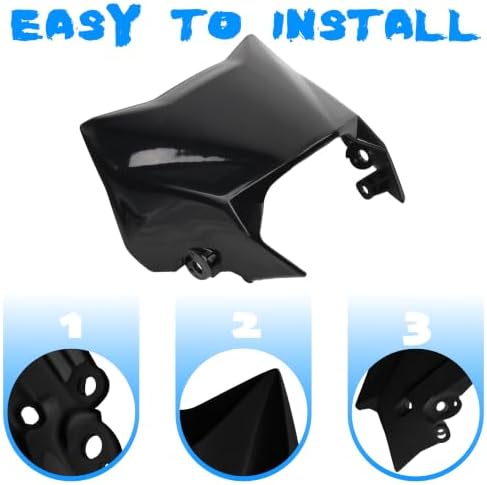 ABCERRSI Headlight Cover Compatible with Surron Ultra Bee E Bike Black - 2
