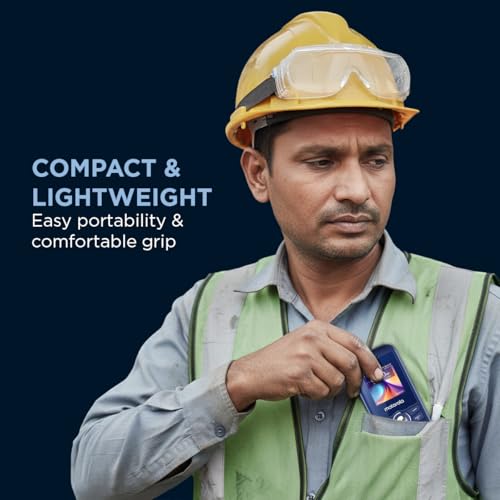 Image of Motorola All-New A100 Single Sim keypad Phone | 2 Years Replacement | Long Lasting Battery | Loud Sound | Wireless FM | (Blue)