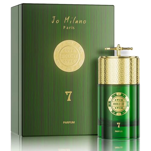 Jo Milano Roll It 7 Parfum Spray - 3.4 oz (100ml) - Musk, Bergamot, Citrus, Fresh Scent - Long Lasting Fragrance for Men and Women (Unisex)
