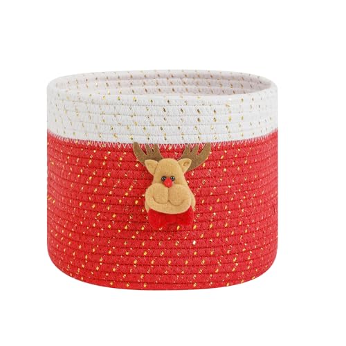 Cotton Rope Baskets for Christmas - image 1