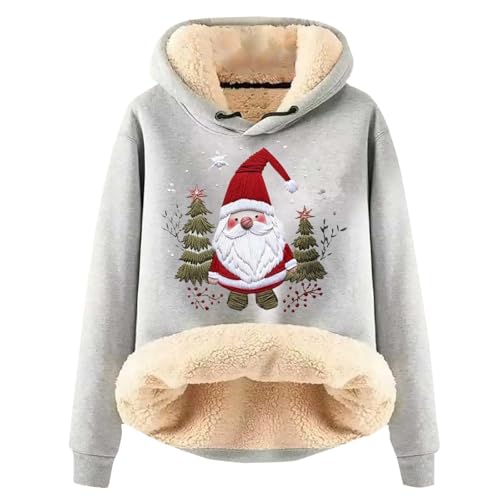 Pull à capuche femme polaire épaisse sweat décontracté chaud
