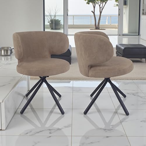 Image of The Attic Cosmo Urban 6 Seater Dining Set,Beige,Black, Rose Gold & Cream,160Cms