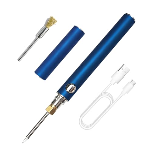 Gordepy Rechargeable Thread Zapper Tool USB-C Fast Charging Blue