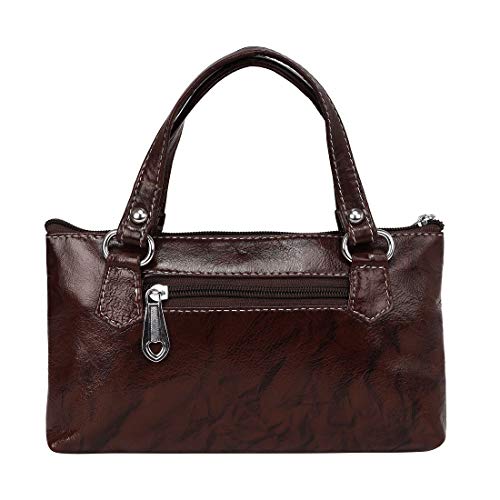 LuckOn Women's Genuine Leather Clutch Bag, Smartphone Holder Purse, Hand Clutch for Ladies Size (L 8.50 x H 5) LRN229 Bombay Sheep Leather - Image 3