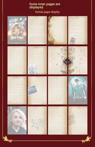 Image of BOEJOY Gifts - Harry Potter Inspired Lock Diary with Magnetic Snap | 1 Pc A5 Notebook | Cute Cartoon Design | Lined Pages | Gift for Kids, Teens & Fans (Ron)