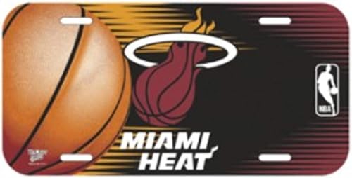 WinCraft NBA Miami Heat License Plate