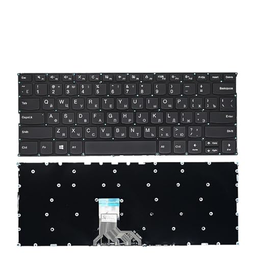 Clavier Russe Ideapad 320S 13IKB Retroéclairé Noir Remplacement pour Portable Lenovo