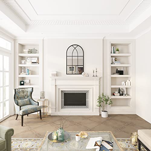 Ironsmithn Wall Mirror Mounted Decorative Long Hanging Arched Window Frame Decor Wall-Mounted For Bathroom Vanity thumb #4