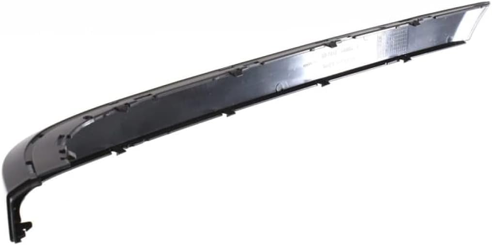 For BMW 740i Bumper Trim 1995-2001 | Rear Driver Side | Molding | Outer Impact Strip | Black | BM1158108 | 51128125411
