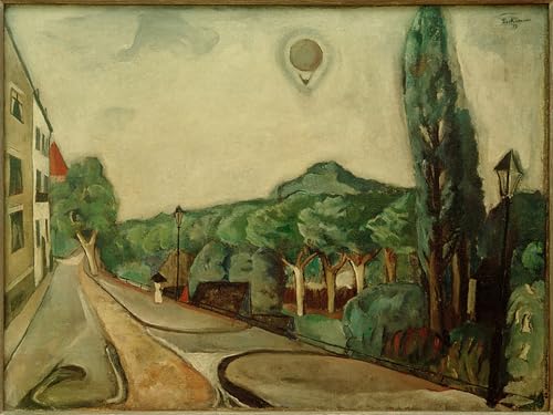 Tableau Impressions d'art Mural Paysage vintage Max Beckmann 60x90