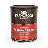 Don Francisco's Hawaiian Blend Ground Coffee Can, Medium Roast, 10 OZ
