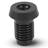 equlup Billiard Cue Bottom Cover, Shock Absorbing Pool Cue Bumper Rubber Plug Prevent Collision Bumper Protector Repair Equipment for Billiard