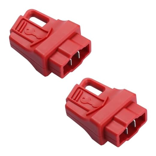 VIDABTE 311280001 Starter Key for Lawn mowers, Mower Fuse Keys for Ryobi 40V Lawn Mower P1100, RY40104, RY40108, RY40109 (red - 2 pcs)