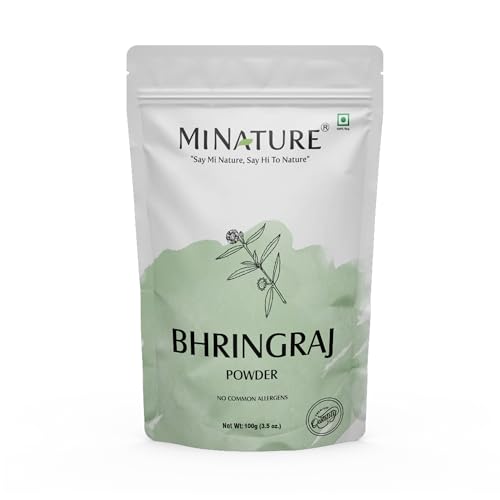 minature Bhringraj Powder (Eclipta Prostrata) | False daisy| Natural and Pure Dry leaves| Ideal for Oil & Pack | Improves Texture |Control Hair Pigmentation| 100g(4 oz)
