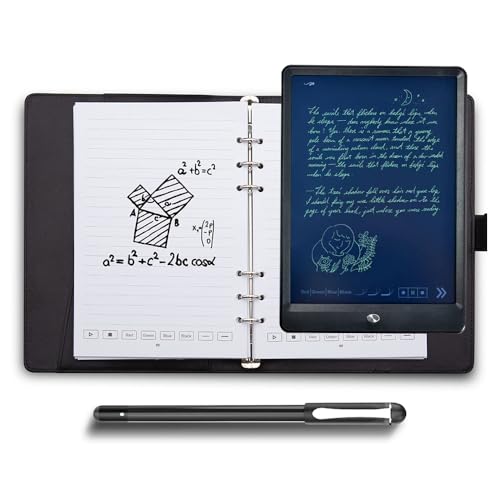 Juego de bolígrafo digital con bolígrafo inteligente Smartpen Smart A5, cuaderno de...