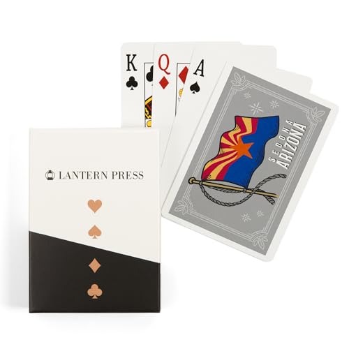 Lantern Press Sedona Arizona Baraja Póker 52 Cartas