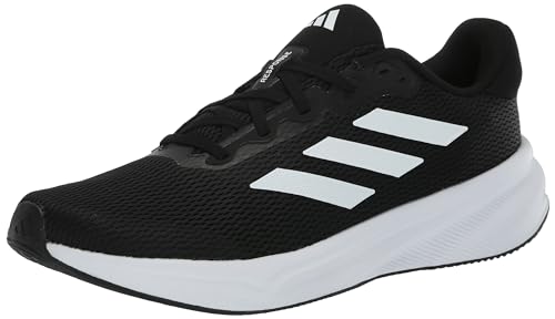 adidas Response - Camiseta de manga corta para hombre, Blanco y negro, 36 2/3 EU
