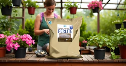Organic Gardening Fertilizer Combo Set Perlite Vermiculite (250g+250g) (Small)