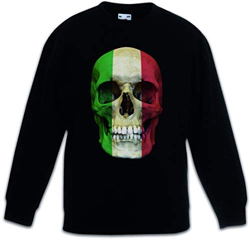Sweat-shirt enfant motif Hongrie noir un cadeau original pour garçon et fille