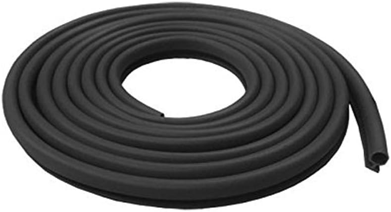 Automotive Black Bulb Type Gasket, 5/16" Width, 1/4" Backing - 20 Ft.