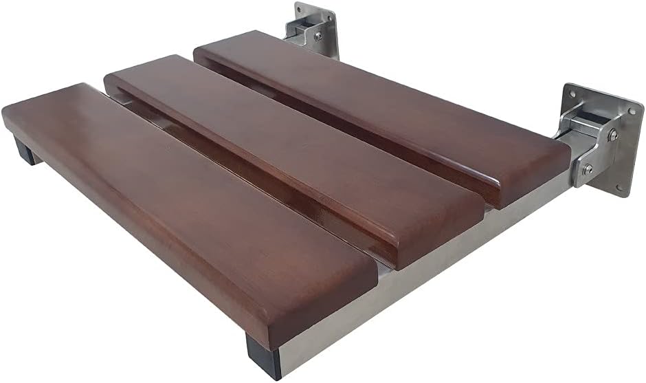 Kingston Brass KBSS1916CP Chaise Shower Seat, Polished Stainless Steel