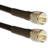 MPD Digital I RG213 Coax Cable I PL259 to PL259 UHF Connectors I Low Loss RF Coaxial Cable I MIL-C-17/163A RG I CB Ham Radio, Transmitters, Antenna I 125 FT