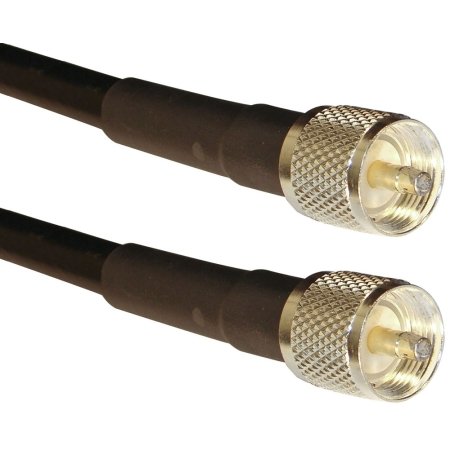 MPD Digital I RG213 Coax Cable I PL259 to PL259 UHF Connectors I Low Loss RF Coaxial Cable I MIL-C-17/163A RG I CB Ham Radio, Transmitters, Antenna I 125 FT