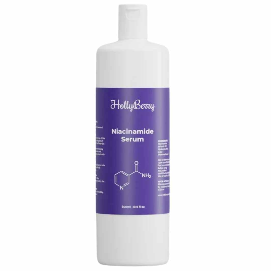 Niacinamide Serum 500ml, Vitamin B3 Face Serum with Hyaluronic Acid, Pore Minimising, Oil Control