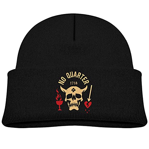 Black-Beard 1718 Season 4 Pirate Skull Baby Soft Warm Beanie Hat Infant Baby Cute Knit Cap Nursery Beanie