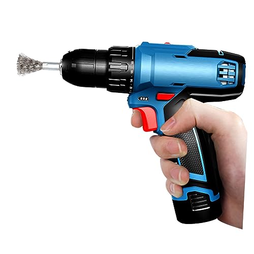 TOVINANNA 5Pcs Stainless Steel Wire Brush for Handheld Electric Drill Durable Test Tube Brush Heads for Polishing Grinding and Surface Cleaning Accessory for Shop Use