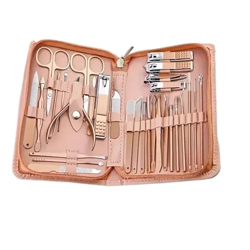 Acier inoxydable de qualité pour ce kit ensemble de coupe-ongles 30 pièces durable