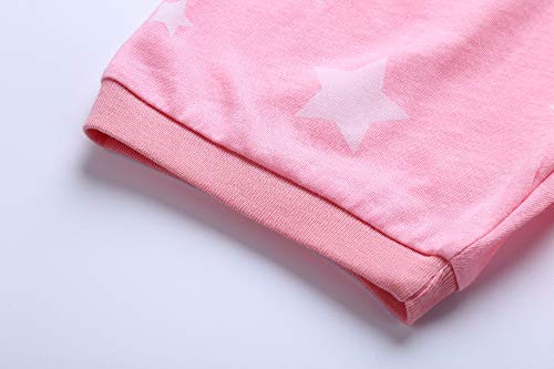 Image of Koian Little Girls' Short Pajamas Sets Toddler PJS Cotton Kids Sleepwears