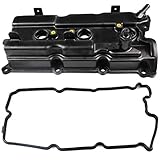 BOXI Rear Right Side Valve Cover w/Gasket & Spark Plug Tube Seals Fits for Infiniti I35 2002-2004 /for Nissan Altima 02-06/Maxima 02-08/Murano 03-07/Quest 04-09 3.5L Engine Bay | Replaces 132648J102