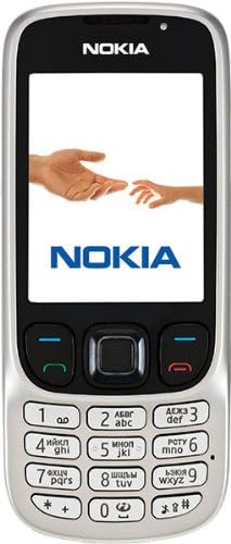 Nokia 6303I Classic 55Mb Factory Unlocked 2G Cell Phone - International Version (Steel)