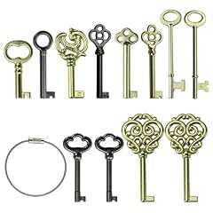 Skeleton Key Set 12 PCS for Grandfather Clock Cabinet Doors and Display Case Skeleton Key Set 12 PCS for Grandfather Clock Cabinet Doors and Display Case product