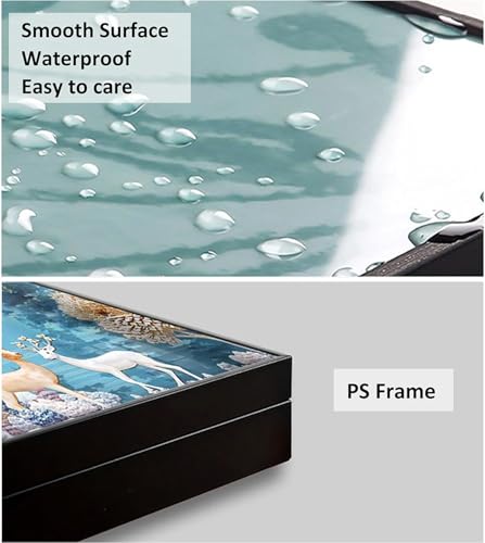 Decorative Electrical Panel Cover - Wall Mounted Fuse Box Cabinet for Home, Stylish Design to Conceal Electric Meter Box, Ideal for Living Room & Kitchen