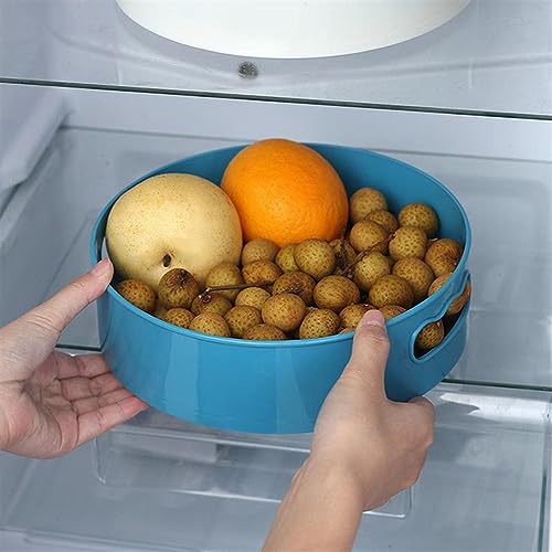 SPYKEY Porta Talheres 2pc Rotating Tray Kitchen Bowl Spice And Seasoning Organizer Anti Slip Storage