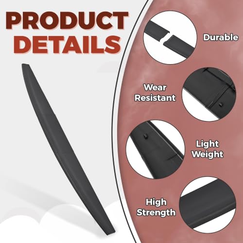 Image of ECOTRIC Tailgate Molding Cap Spoiler Compatible with 2009-2019 Dodge Ram